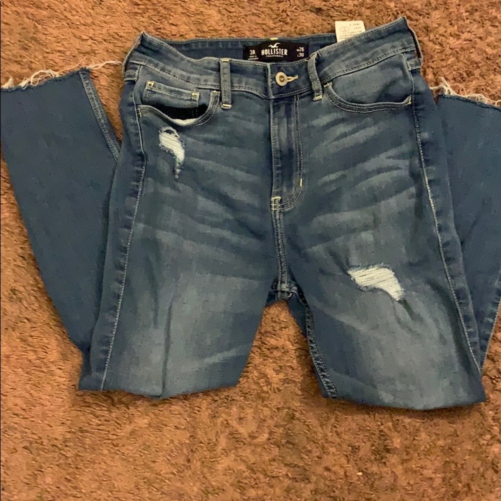 Dark blue Hollister jeans